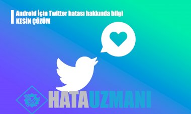 Informations sur l'erreur Twitter pour Android