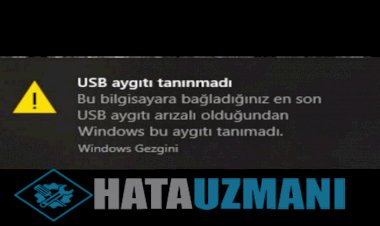 USB įrenginio neatpažintas klaidos sprendimas