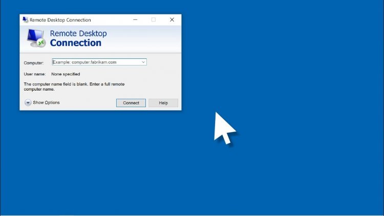 „Windows“ nuotolinio darbalaukio prieigos klaida