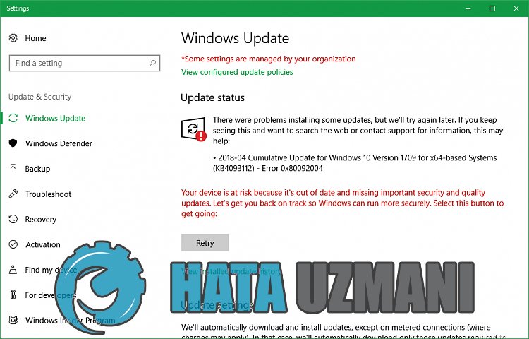 Windows 0x80092004 Güncelleştirme Hatası Nedir?