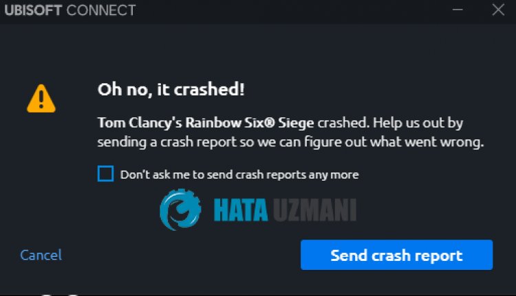 Ubisoft Oh no, it crashed