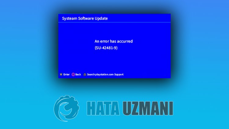 PlayStation 4 오류 코드 SU-42481-9는 무엇입니까?