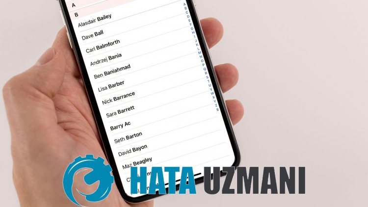 iPhone Nie można usunąć niektórych kontaktów Rozwiązanie błędu