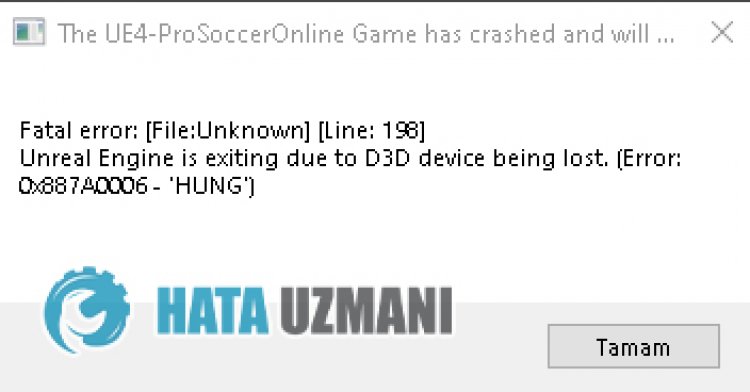 Error fatal de Pro Soccer Online
