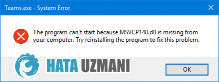 Fall Guys: Ultimate Knockout MSVCP140.dll Hatası