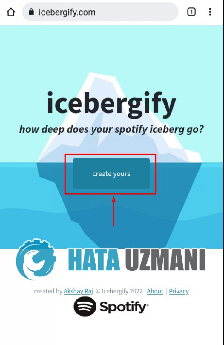 ¿Cómo hacer un gráfico de iceberg de Spotify?