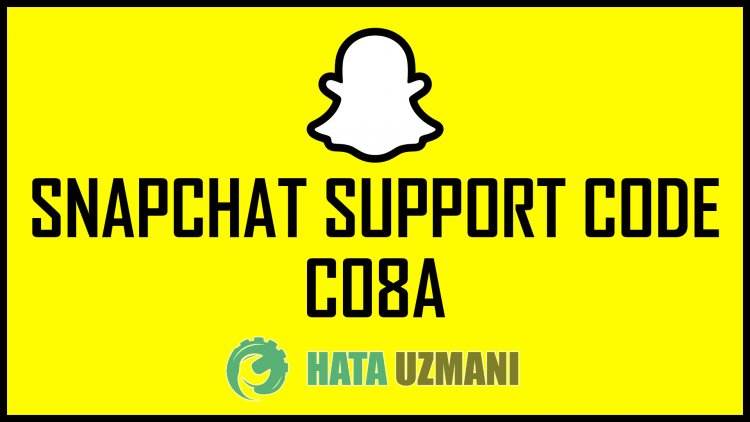 Code d'assistance Snapchat c08a