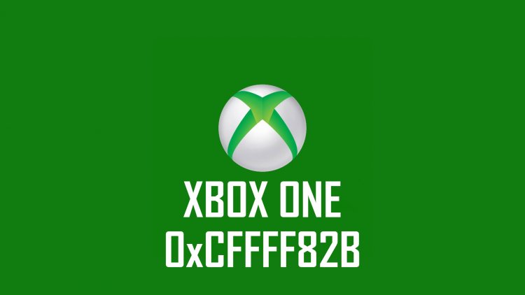 Código de error de Xbox One 0xCFFFF82B
