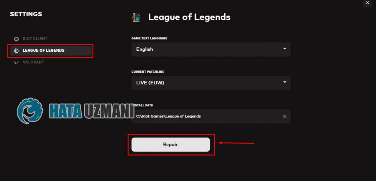 League of Legends Yüklenme Ekranında Takılıyor