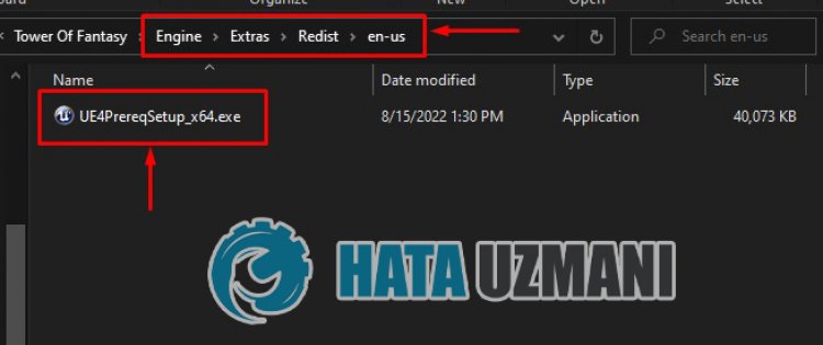 ข้อผิดพลาดของ Tower of Fantasy Server