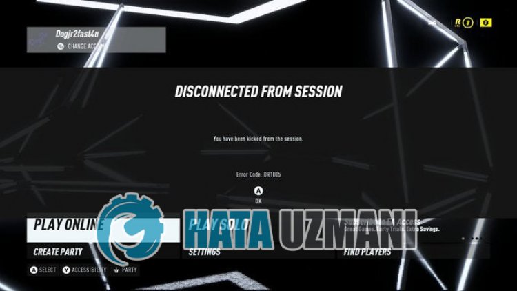 NFS Heat Error Code: DR1005