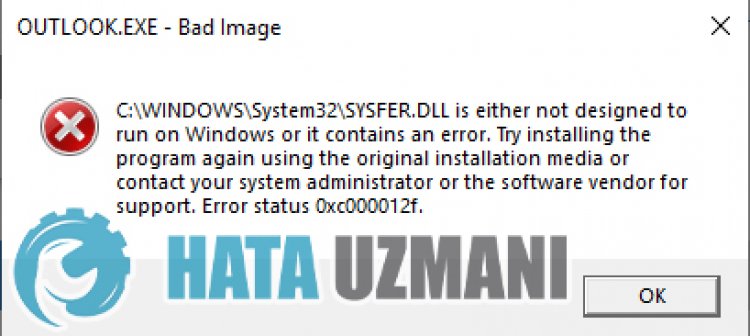 Codice di errore di Windows 11 0xc000012f