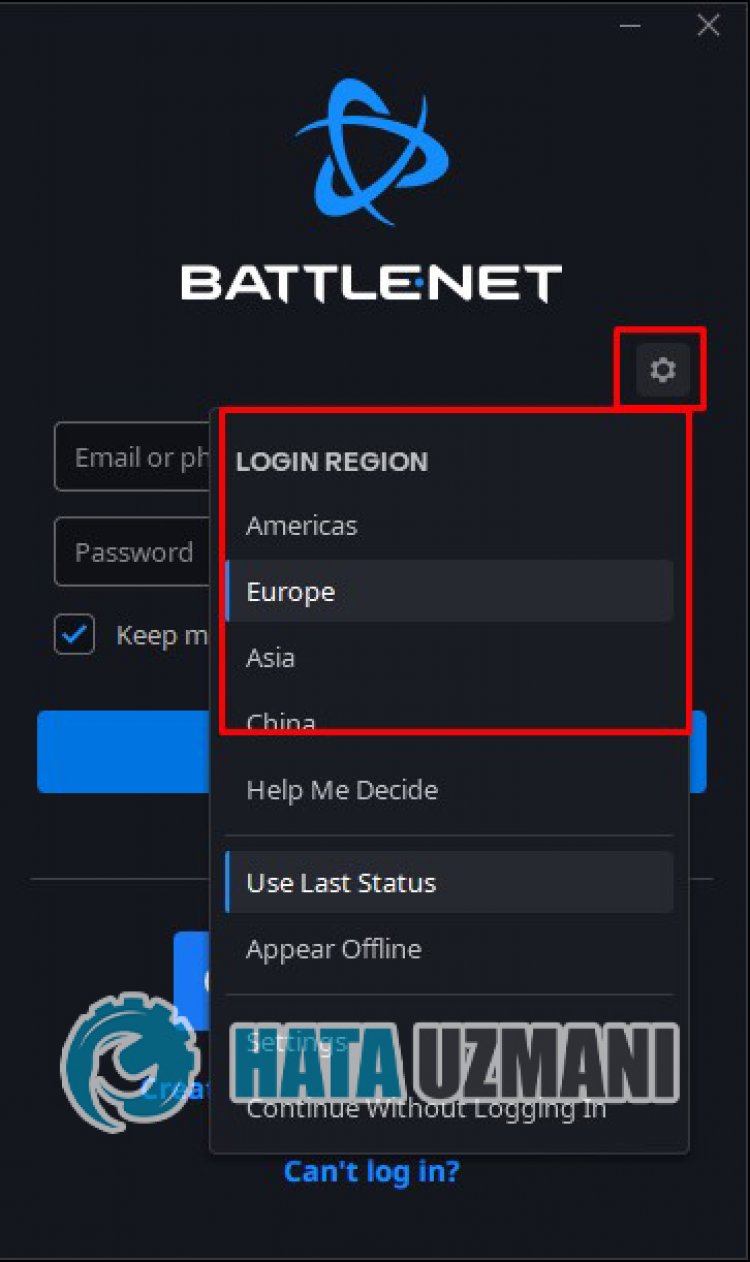 Battle.net BLZBNTBNA000000C Error