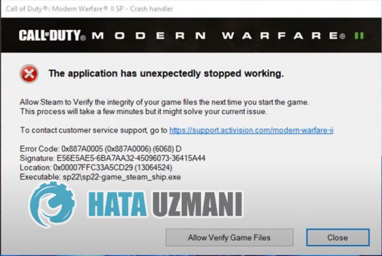 Cos'è il codice di errore 0x887A0005 di Call of Duty Modern Warfare II?