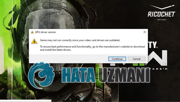 Call of Duty Warzone 2.0 GPU draiveri versiooni viga