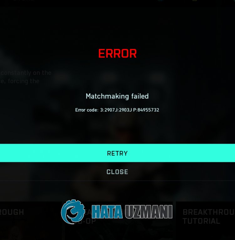 Battlefield 2042 Matchmaking Failed Error