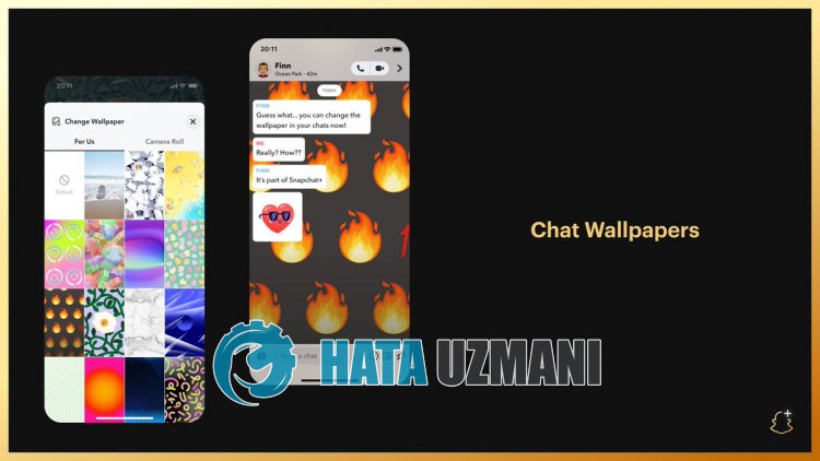 Hur ändrar jag Snapchat Chat Wallpaper?
