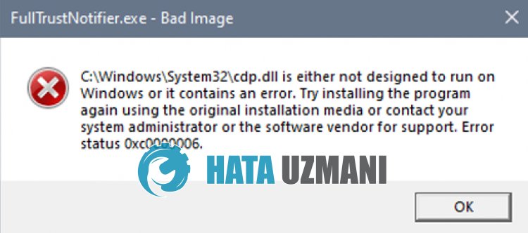 CDP.dll File Missing Error on Windows