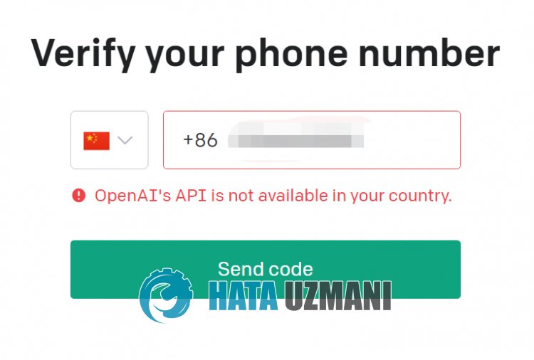 A API da OpenAI não está disponível em seu país