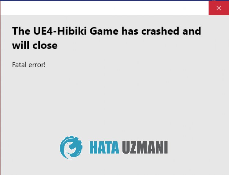 Hi-Fi RUSH UE4-Hibiki Game Has Crashed Hatası