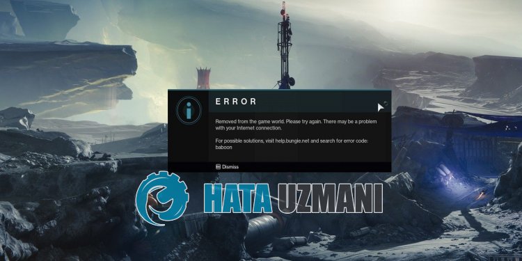 Destiny 2 Error Code Baboon