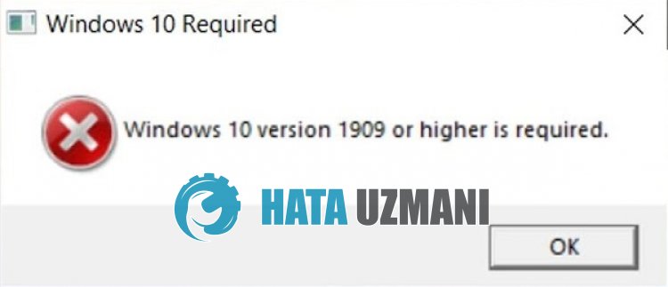 最后生还者 Windows 10 版本 1909 或更高版本是必需的错误