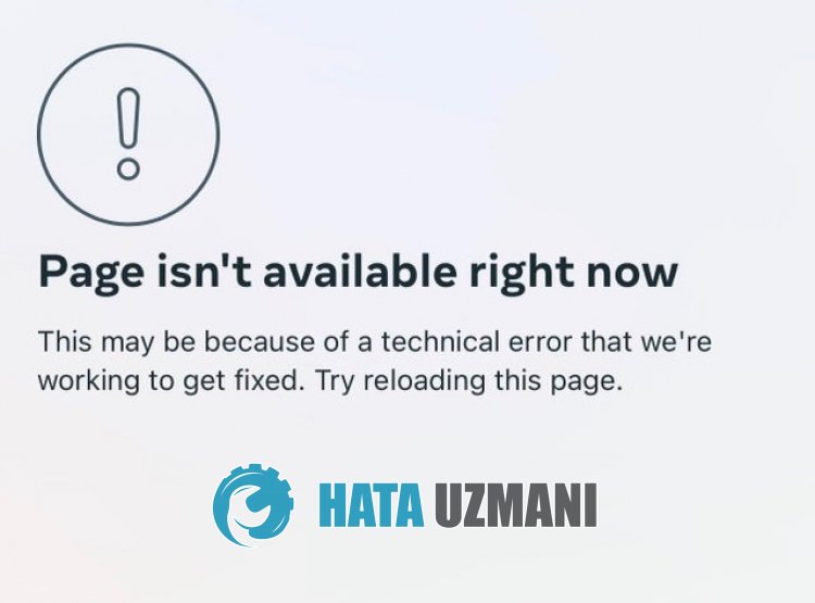 Instagram Page Isn’t Available Right Now Hatası