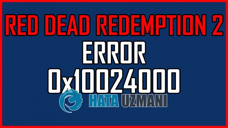 Red Dead Redemption 2 오류 0x10024000