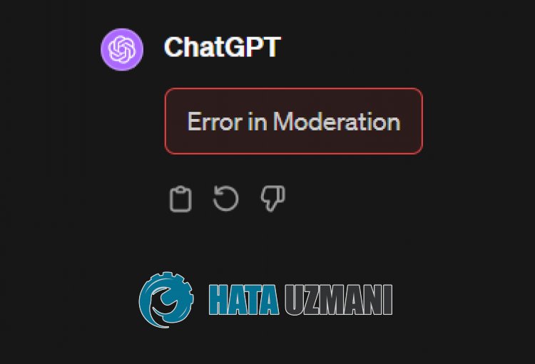 ChatGPT грешка при модериране