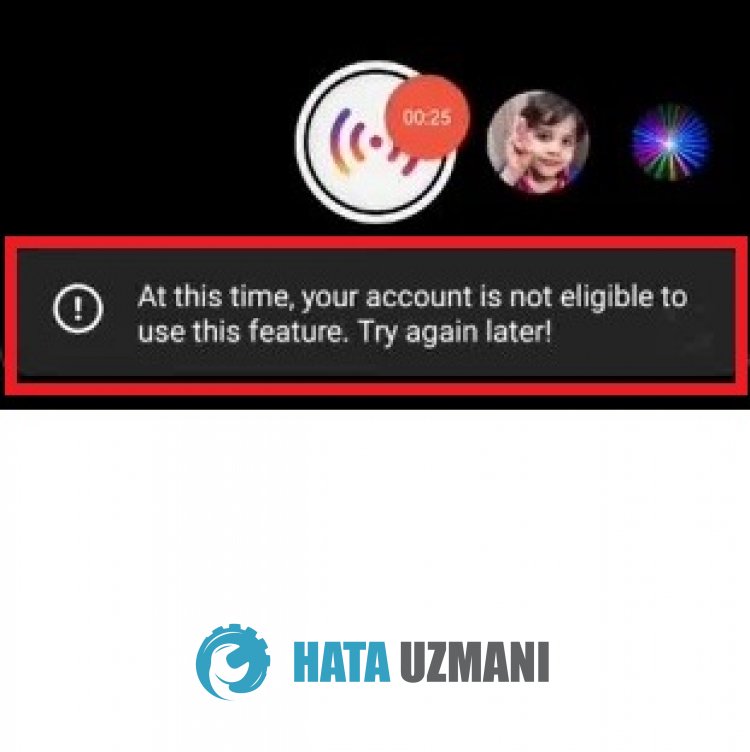 What is the "At This Time Your Account Is Not Eligible To Use This Feature" on Instagram Live?